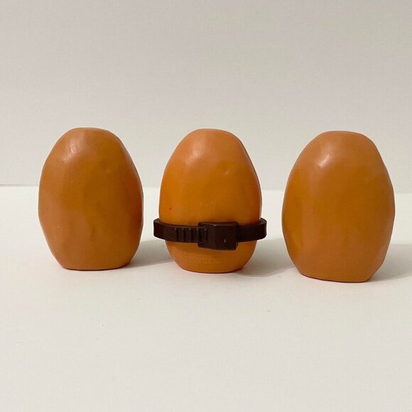 Lot of 3 McNugget Buddies Mail Carrier Mustache Pencil on Face Toys - Picture 3 of 16